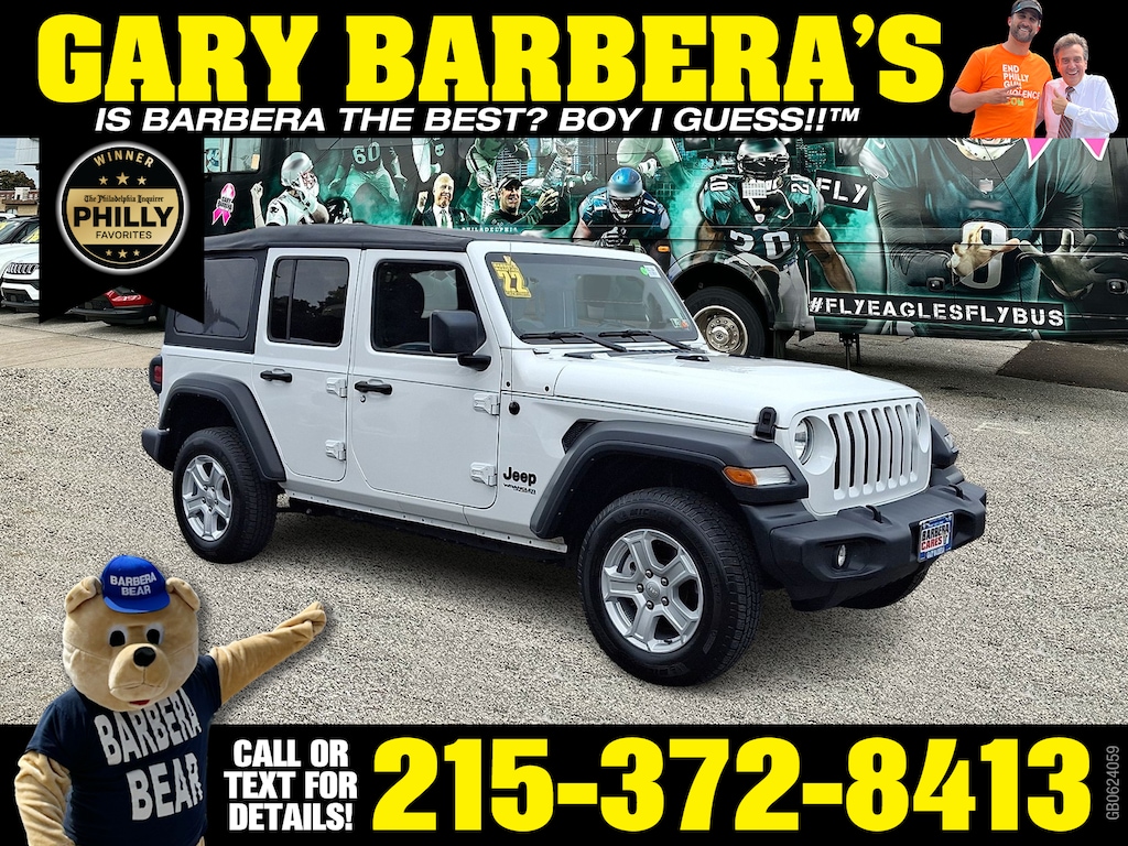 Used 2022 Jeep Wrangler Unlimited Sport S 4x4 Sport Utility