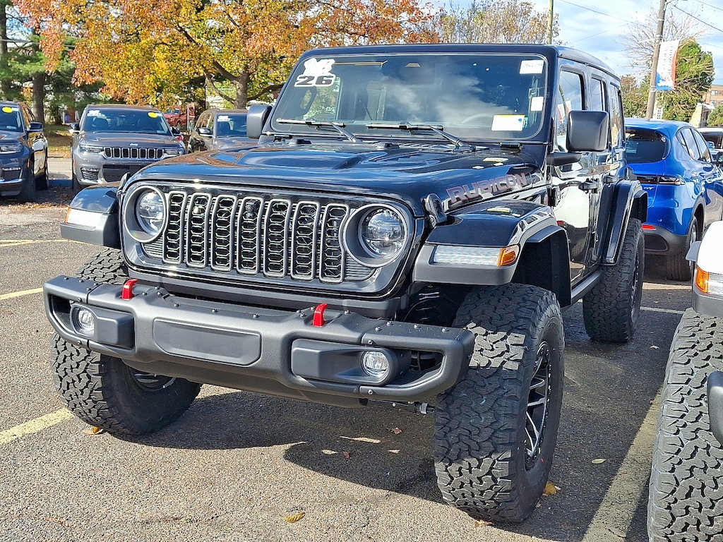 New 2026 Jeep Wrangler 4-DOOR RUBICON X Sport Utility