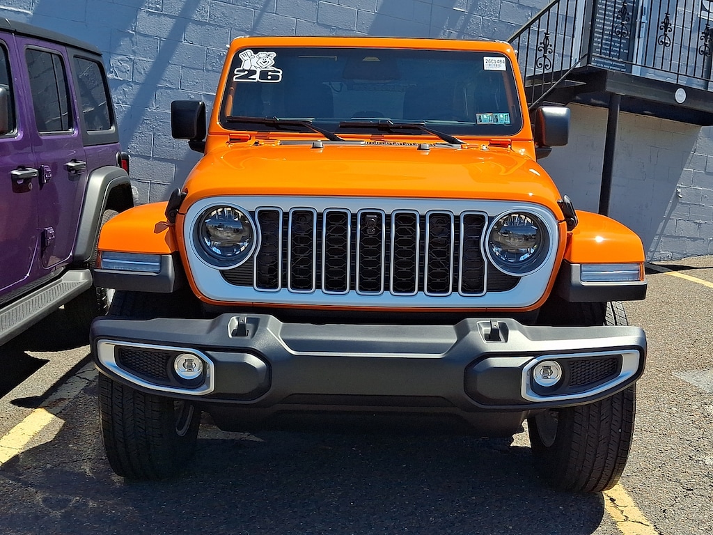 New 2026 Jeep Wrangler 4-DOOR SAHARA Sport Utility