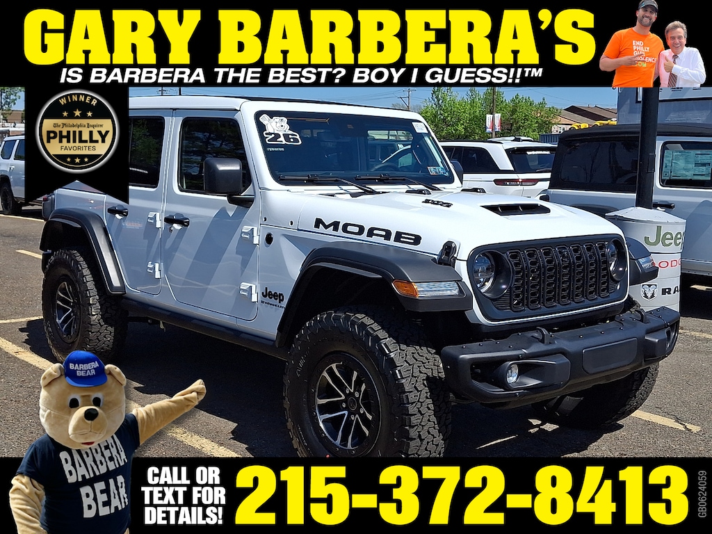New 2026 Jeep Wrangler 4-Door Moab 392 4x4 Sport Utility