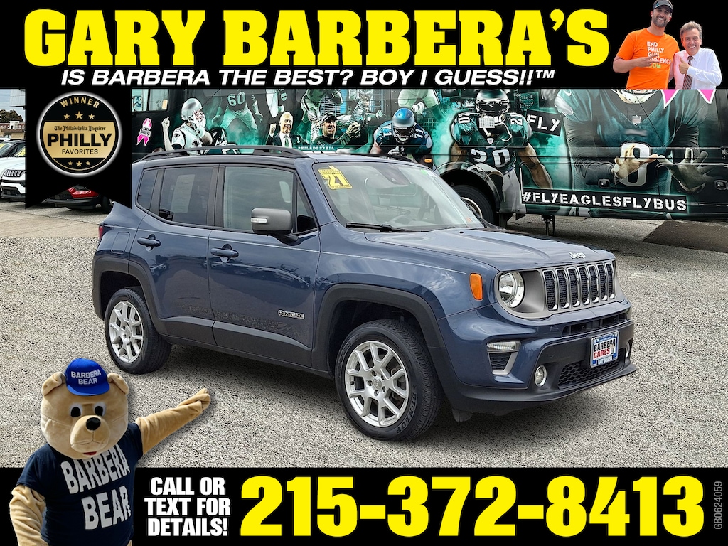 Used 2021 Jeep Renegade Limited 4x4 Sport Utility