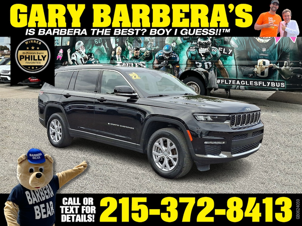 Used 2022 Jeep Grand Cherokee L Limited 4x4 Sport Utility