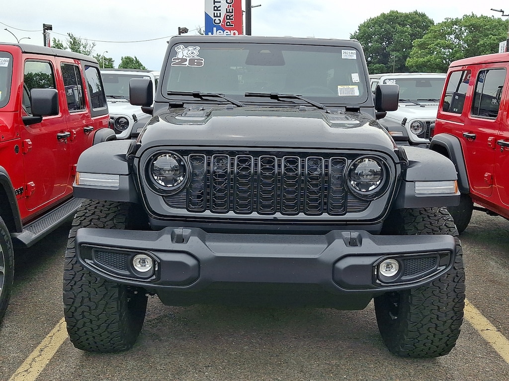 New 2026 Jeep Wrangler 4-Door Willys 4x4 Sport Utility