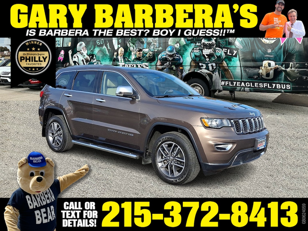Used 2017 Jeep Grand Cherokee Limited 4x4 Sport Utility