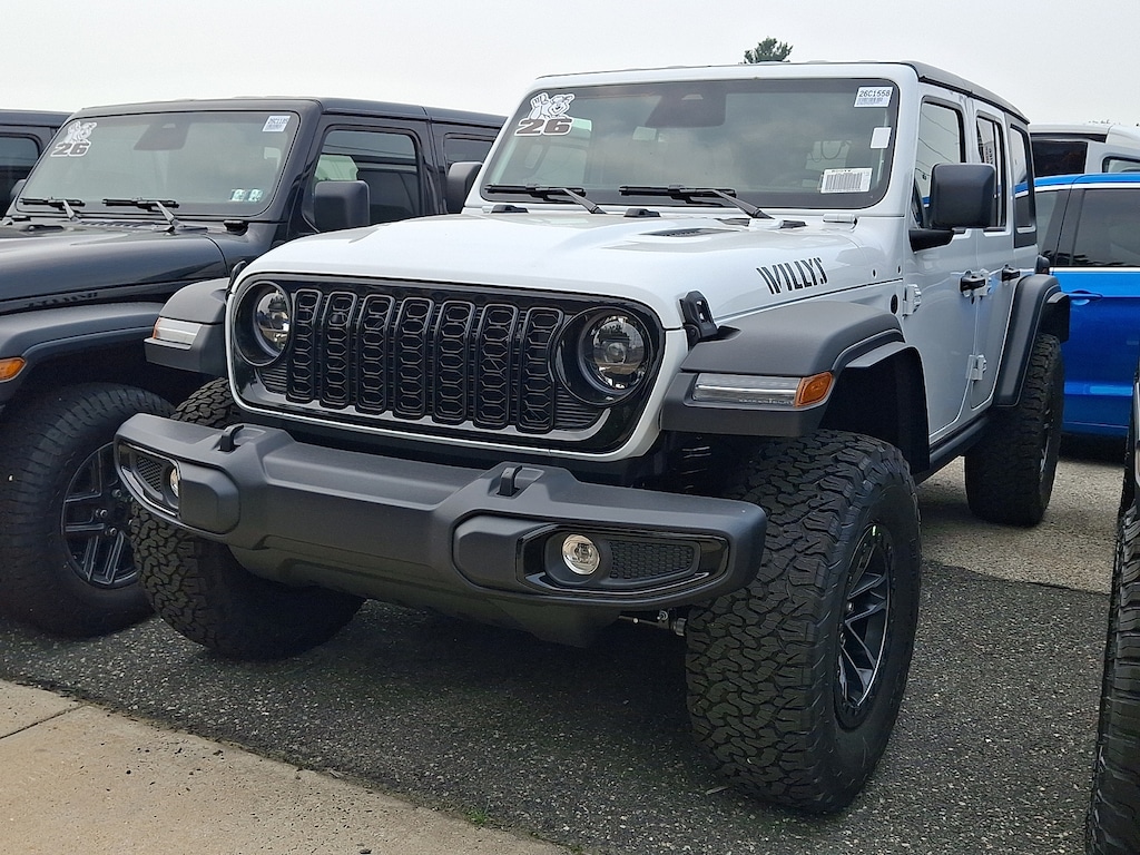 New 2026 Jeep Wrangler 4-DOOR WILLYS Sport Utility