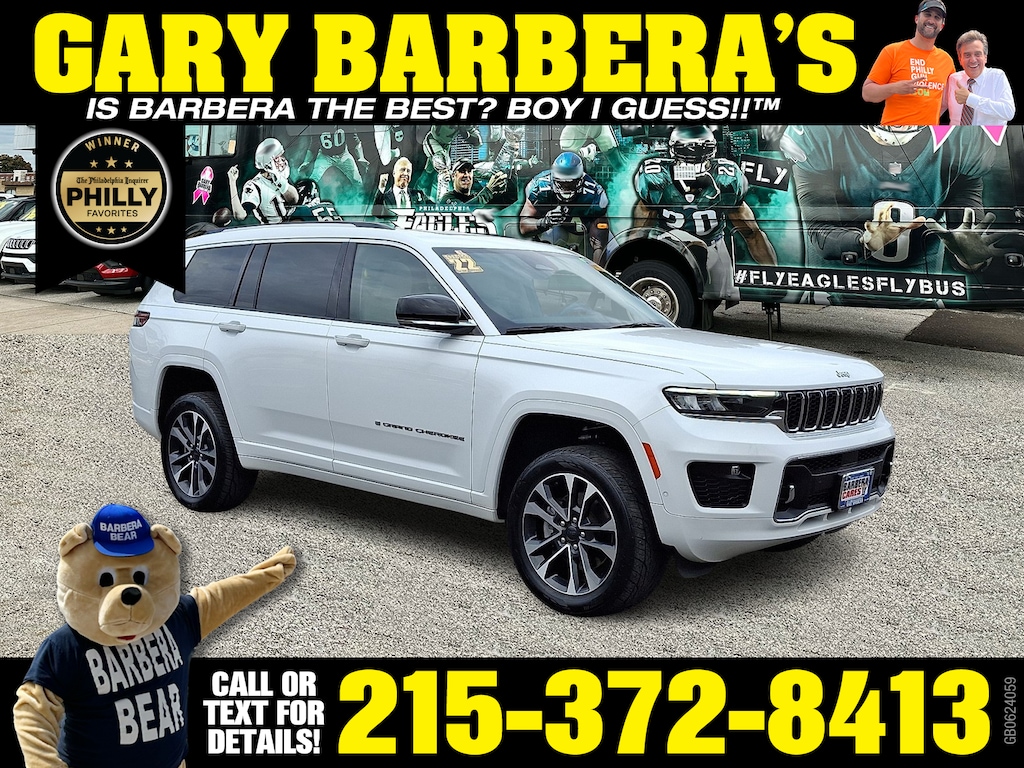 Used 2022 Jeep Grand Cherokee L Overland 4x4 Sport Utility