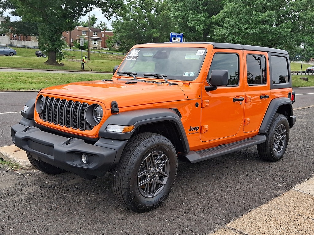 New 2026 Jeep Wrangler 4-Door Sport S 4x4 Sport Utility