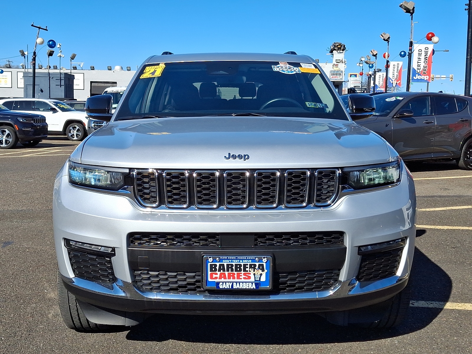Certified 2021 Jeep Grand Cherokee L Limited with VIN 1C4RJKBG2M8122389 for sale in Philadelphia, PA