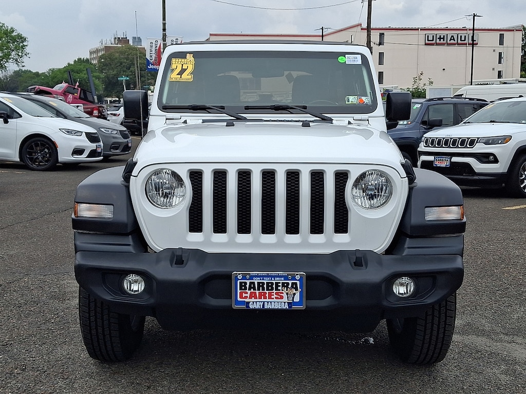 Used 2022 Jeep Wrangler Unlimited Sport S 4x4 Sport Utility