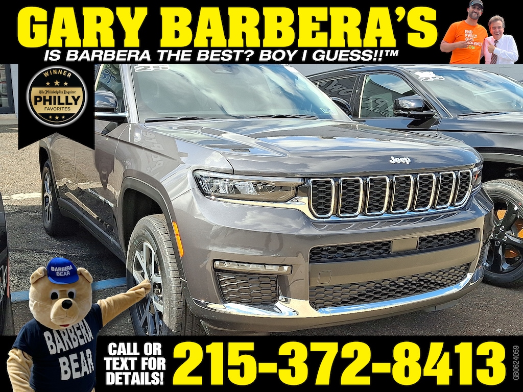 New 2025 Jeep Grand Cherokee L LIMITED 4X4 Sport Utility