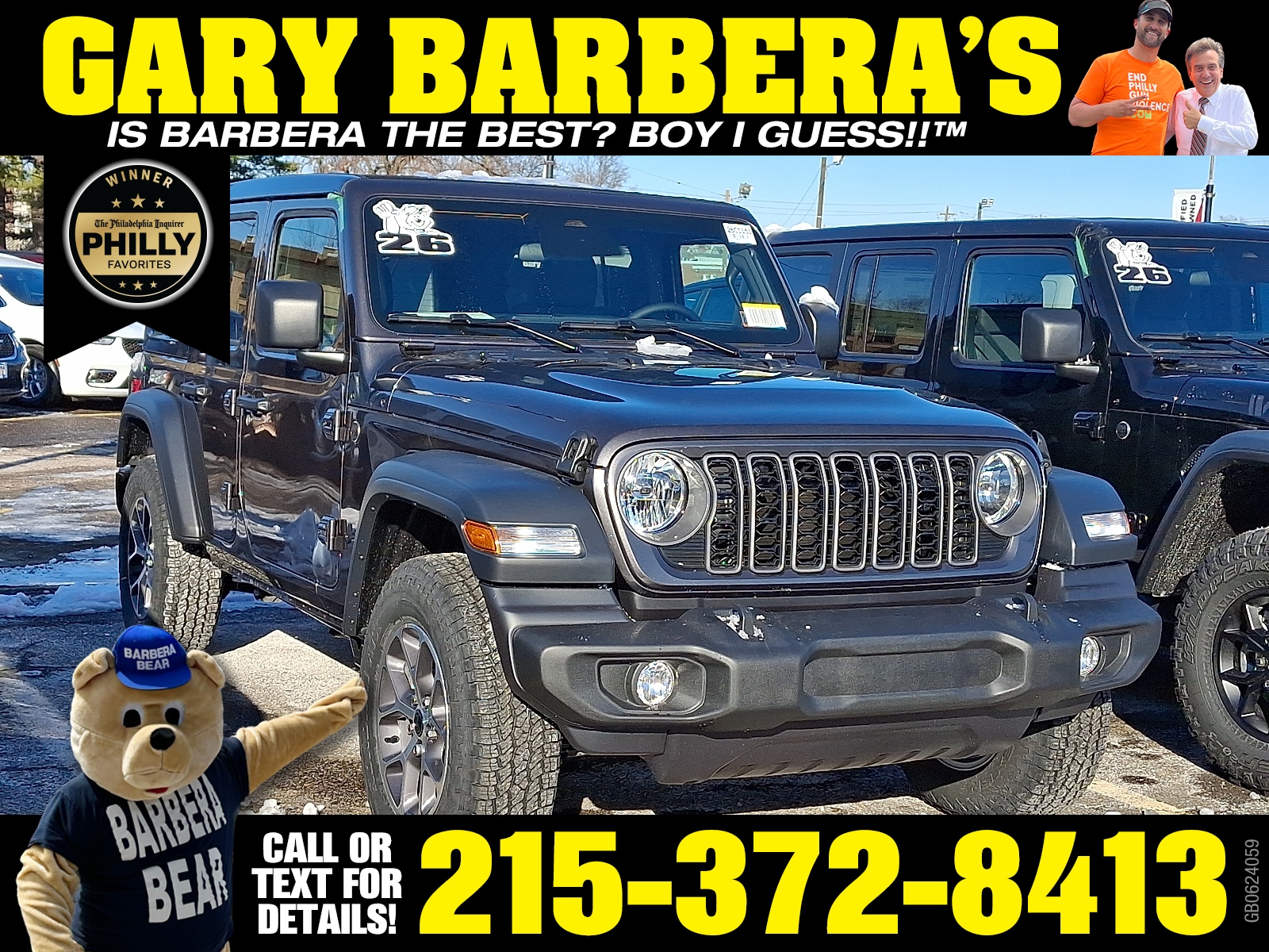 2026 Jeep Wrangler 4-Door Sport S's photo