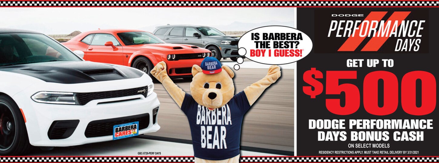 Barbera's Autoland Jeep, RAM, Chrysler & Dodge Dealership in