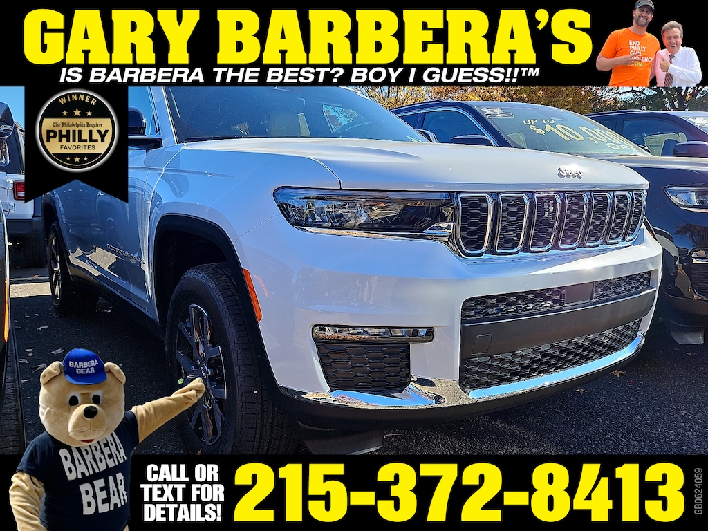 New 2025 Jeep Grand Cherokee L LIMITED 4X4 Sport Utility