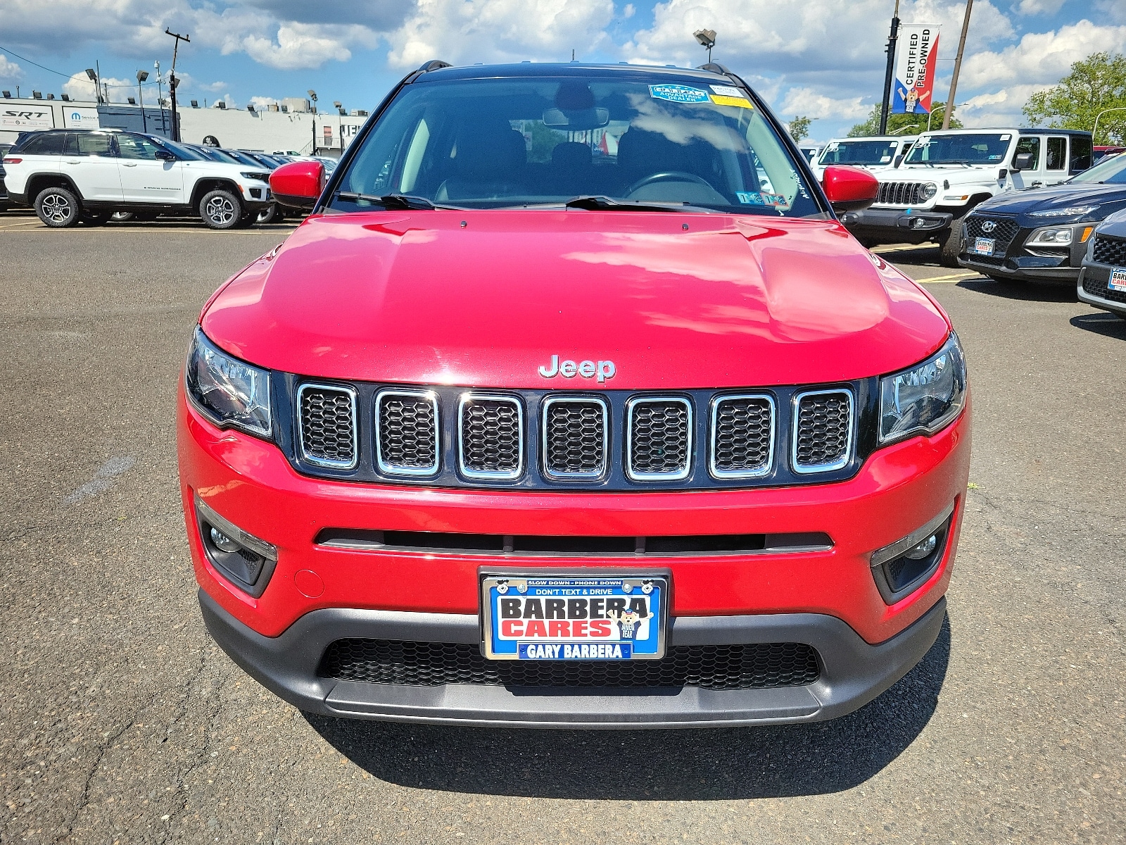 Used 2019 Jeep Compass Latitude with VIN 3C4NJDBB7KT846799 for sale in Philadelphia, PA