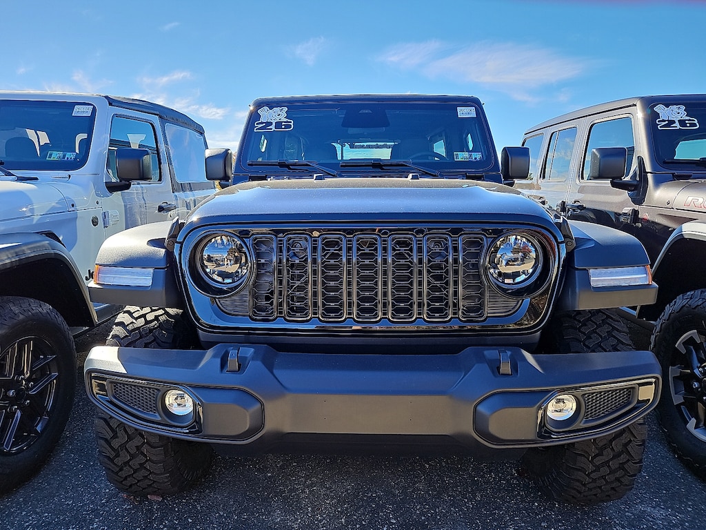 New 2026 Jeep Wrangler 4-DOOR WILLYS Sport Utility