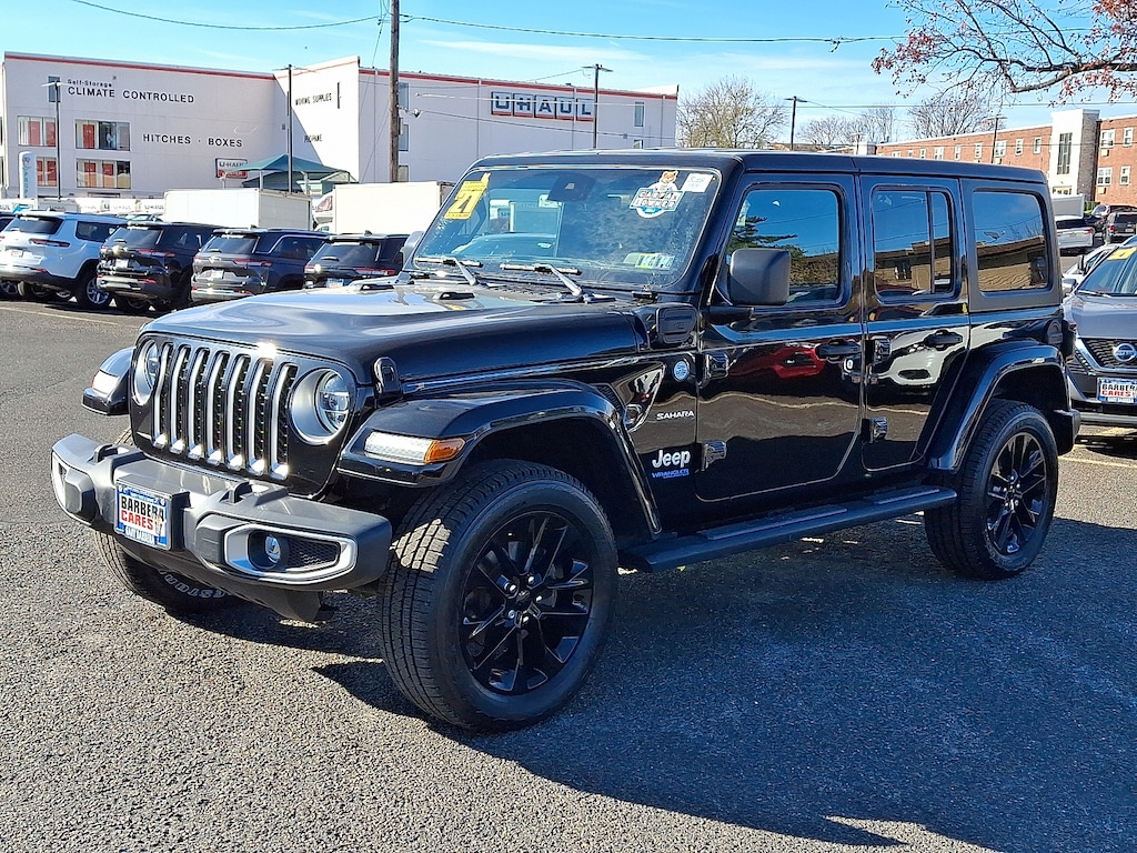 Used 2021 Jeep Wrangler 4xe Unlimited Sahara 4x4 Sport Utility