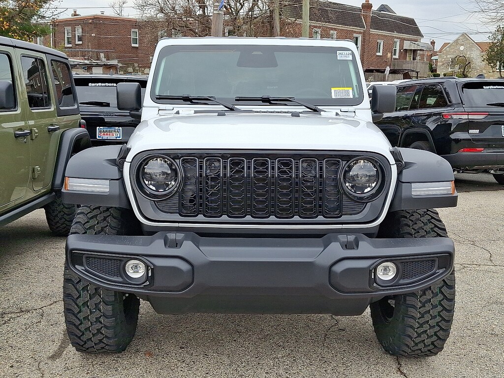 New 2026 Jeep Wrangler 4-DOOR WILLYS Sport Utility