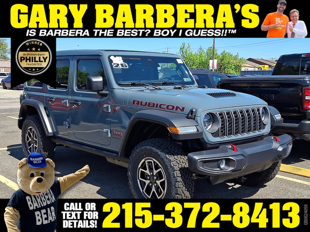 New 2026 Jeep Wrangler Rubicon Sport Utility