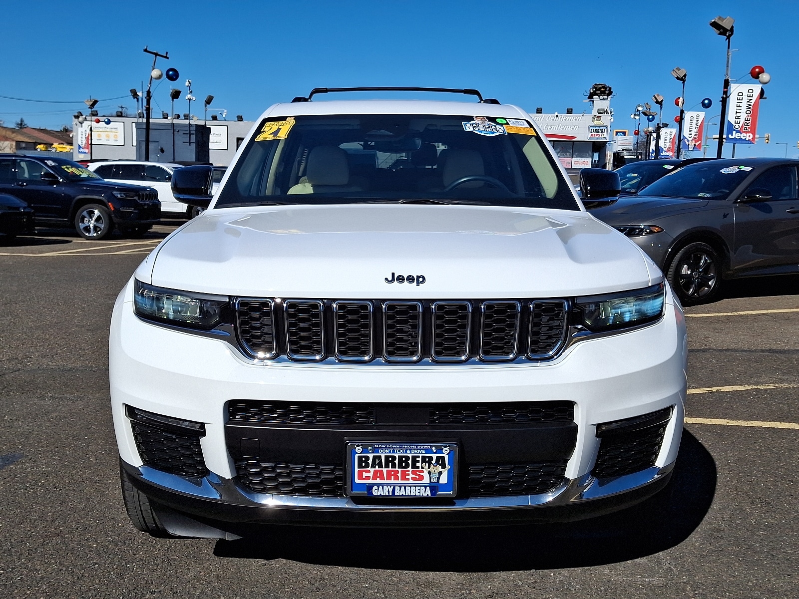 Certified 2021 Jeep Grand Cherokee L Limited with VIN 1C4RJKBG3M8139833 for sale in Philadelphia, PA