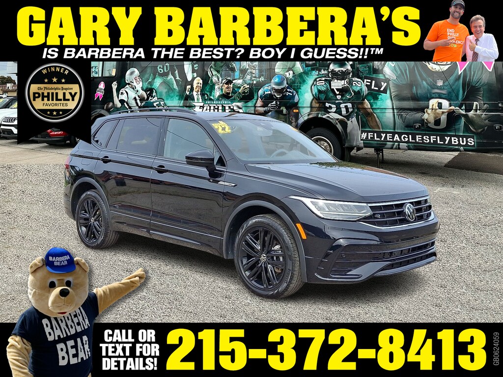 Used 2022 Volkswagen Tiguan 2.0T SE R-Line Black Sport Utility