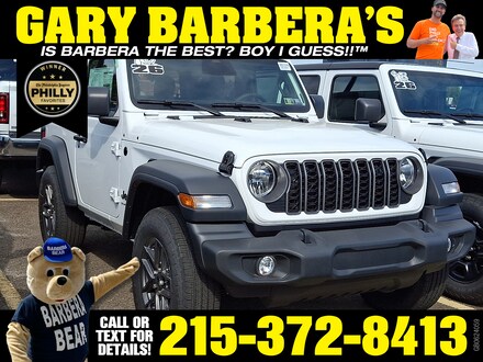 New 2026 Jeep Wrangler 2-DOOR SPORT S Sport Utility 4x4 for Sale or Lease in Philadelphia, PA