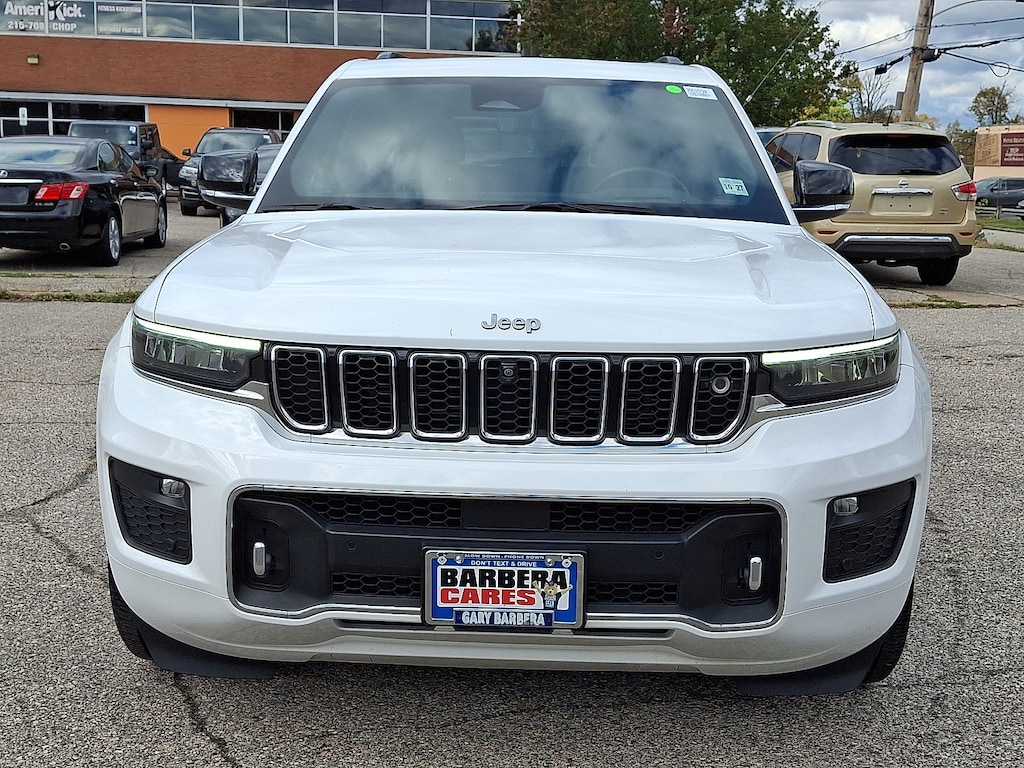 Used 2022 Jeep Grand Cherokee Overland 4x4 Sport Utility