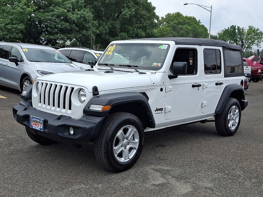 Used 2022 Jeep Wrangler Unlimited Sport S 4x4 Sport Utility