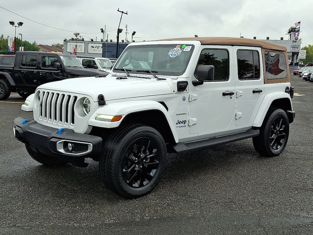 Used 2022 Jeep Wrangler 4xe Unlimited Sahara 4x4 Sport Utility