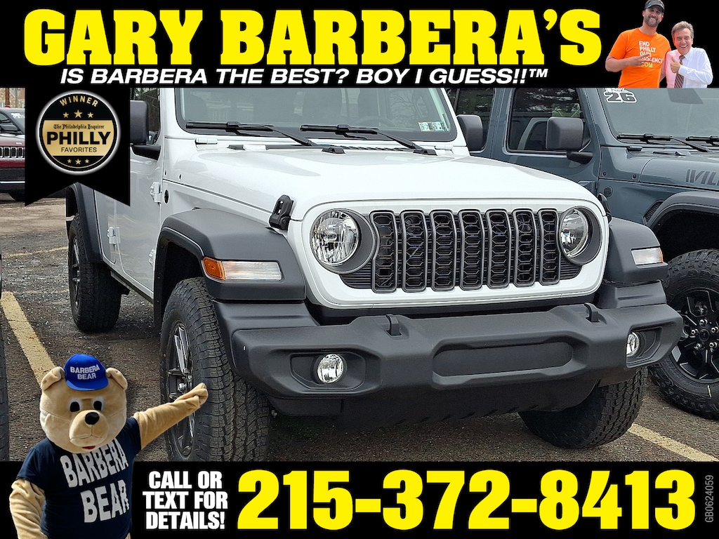 New 2026 Jeep Wrangler 4-DOOR SPORT S Sport Utility