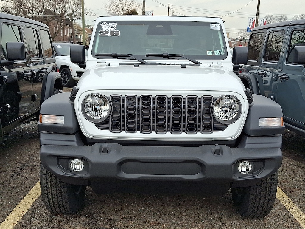 New 2026 Jeep Wrangler 4-DOOR SPORT S Sport Utility