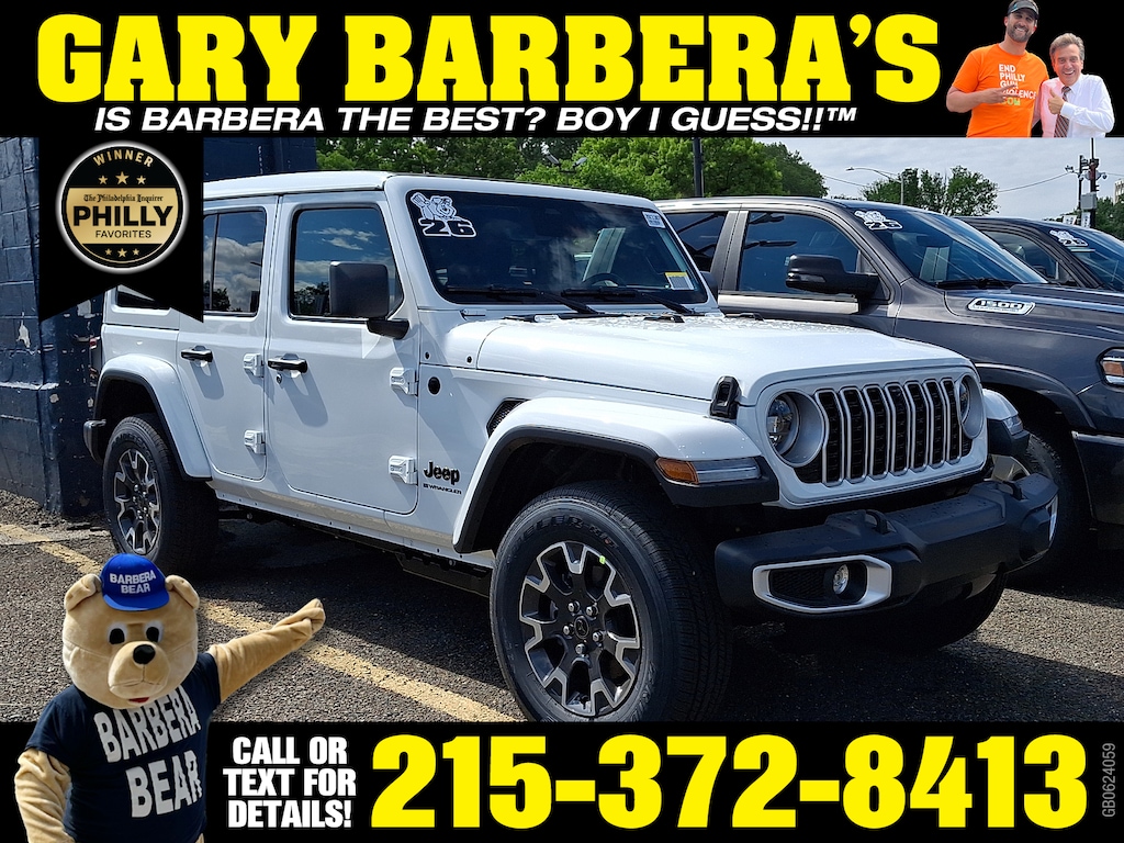 New 2026 Jeep Wrangler 4-DOOR SAHARA Sport Utility