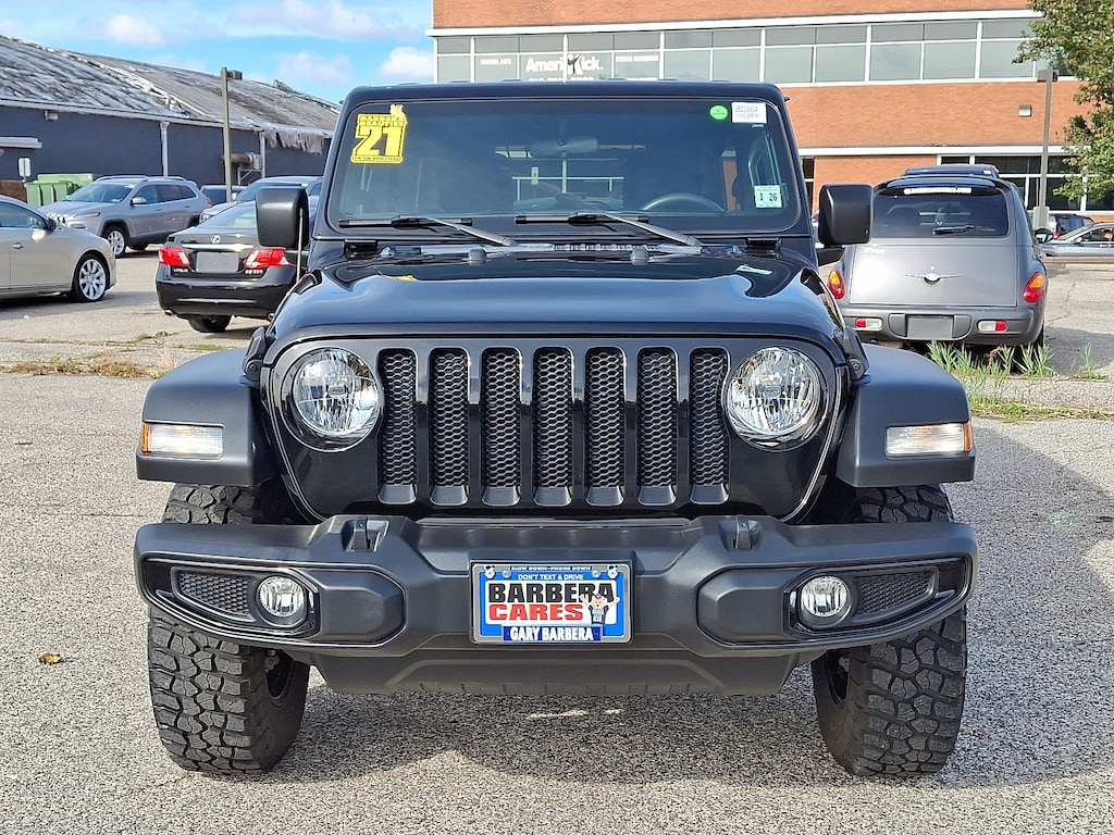 Used 2021 Jeep Wrangler Unlimited Willys Sport 4x4 Sport Utility