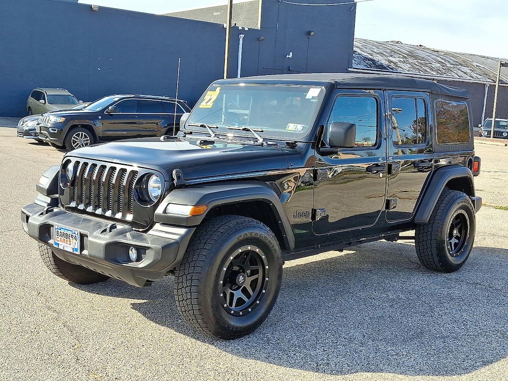 Used 2022 Jeep Wrangler Unlimited Sport S 4x4 Sport Utility