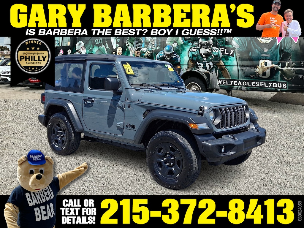 Used 2025 Jeep Wrangler 2-Door Sport 4x4 Sport Utility