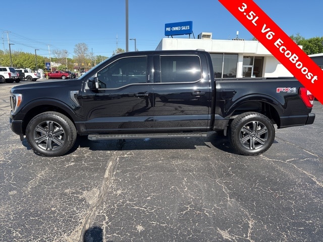 Used 2023 Ford F-150 Lariat with VIN 1FTFW1E88PKE79053 for sale in Holland, MI