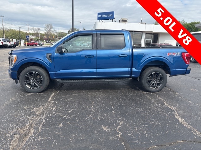 Used 2022 Ford F-150 XLT with VIN 1FTFW1E51NKE49640 for sale in Holland, MI