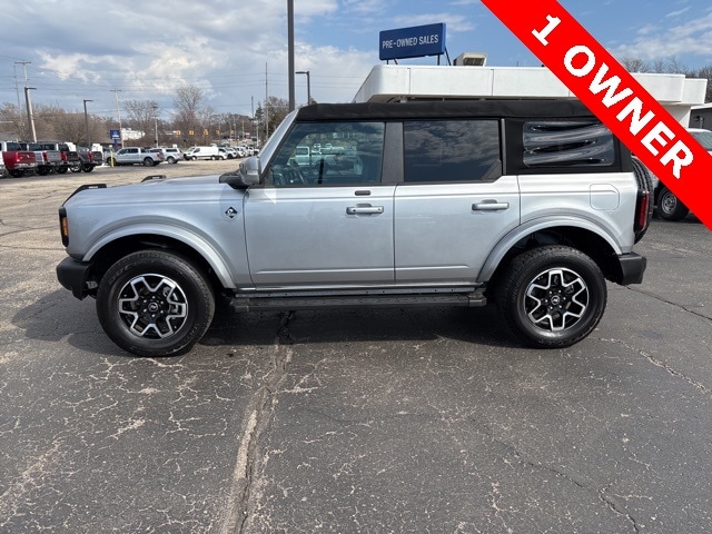 Used 2021 Ford Bronco 4-Door Outer Banks with VIN 1FMDE5BH6MLA94498 for sale in Holland, MI
