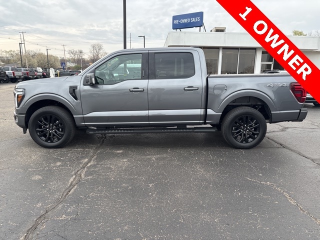 Used 2024 Ford F-150 Lariat with VIN 1FTFW5L87RFA43915 for sale in Holland, MI