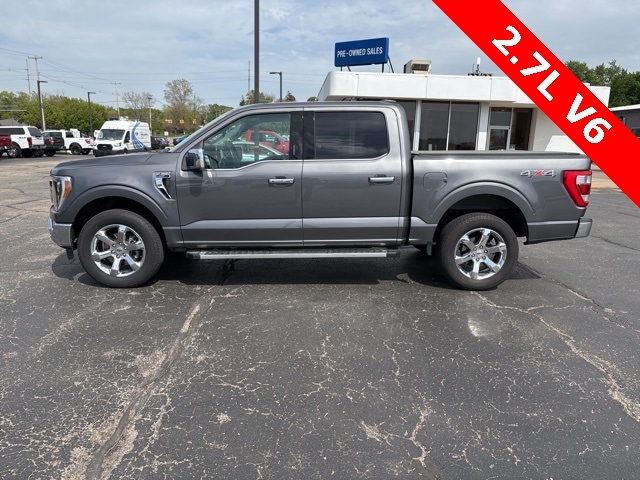 Used 2022 Ford F-150 Lariat with VIN 1FTEW1EP4NFA37489 for sale in Holland, MI
