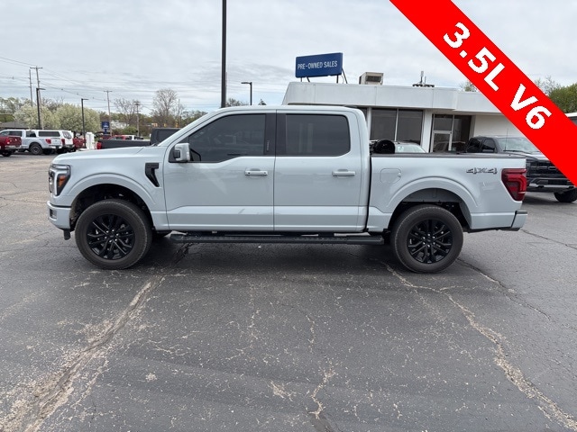 Used 2024 Ford F-150 Lariat with VIN 1FTFW5L84RFA57951 for sale in Holland, MI