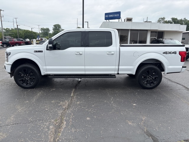 Used 2020 Ford F-150 Lariat with VIN 1FTFW1E46LFB82735 for sale in Holland, MI