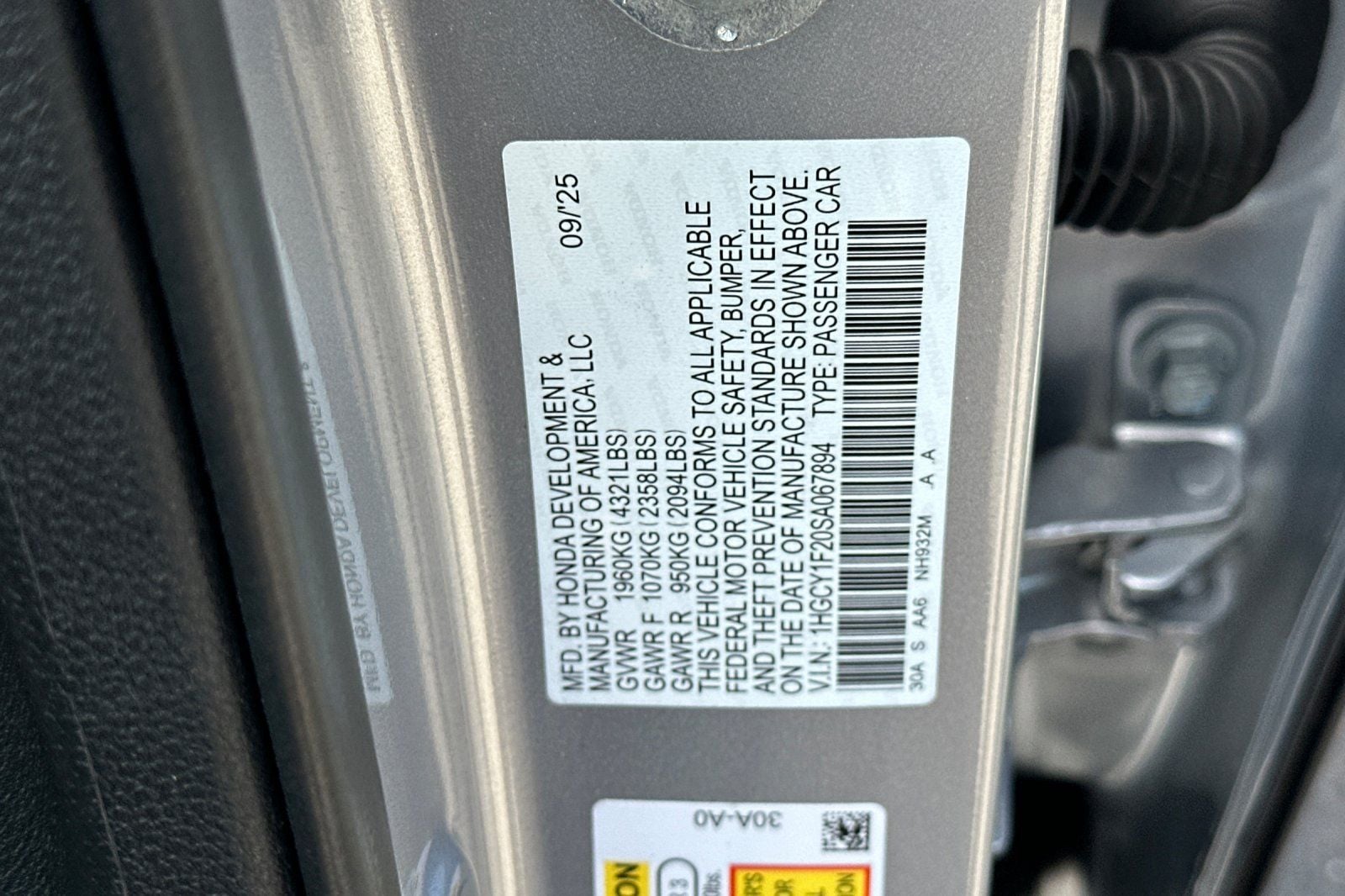 2025 Honda Accord LX - Photo 27
