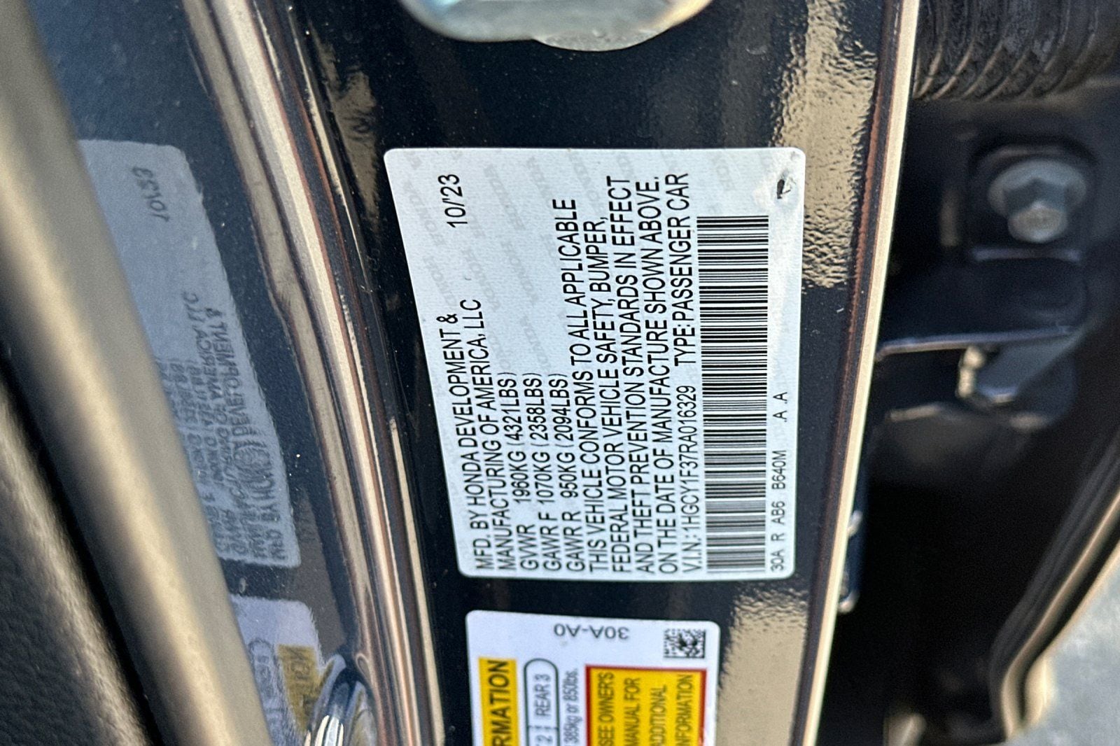 2024 Honda Accord EX - Photo 27