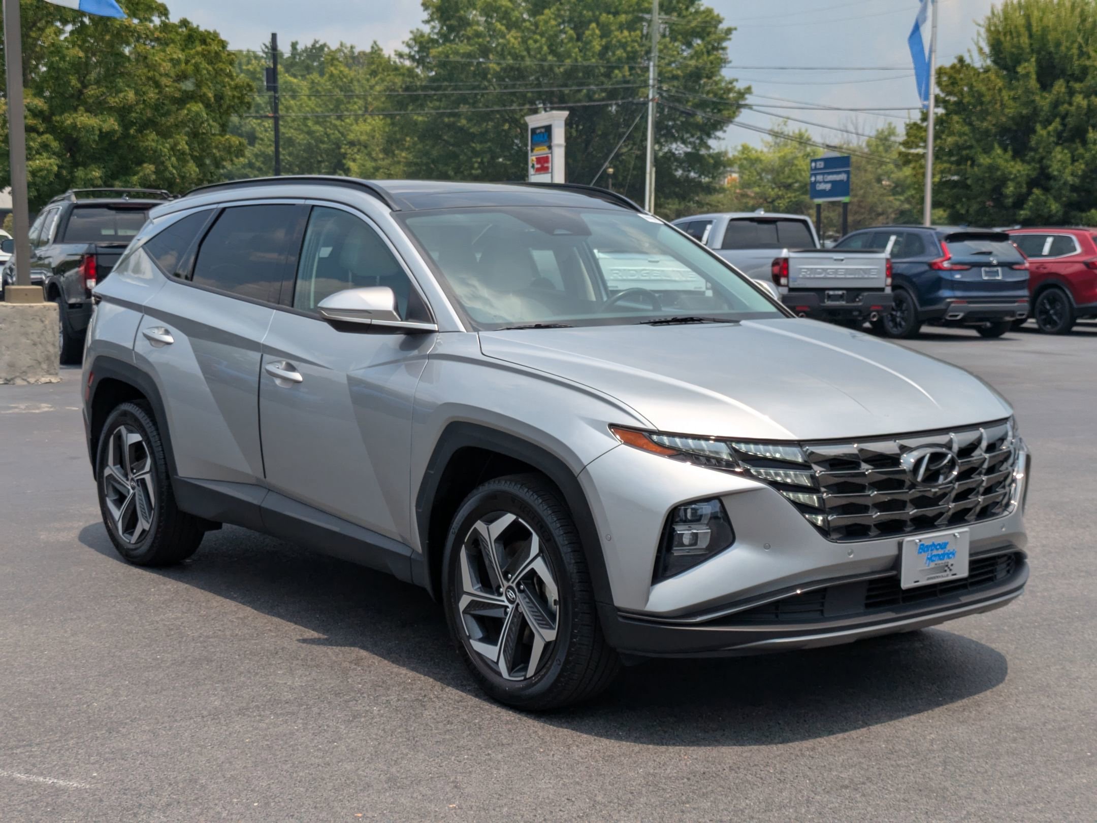 Used 2023 Hyundai Tucson Limited with VIN 5NMJECAE5PH166171 for sale in Greenville, NC