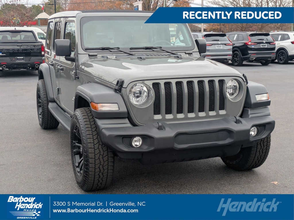 Used 2023 Jeep Wrangler 4-DOOR SPORT 4X4 SUV