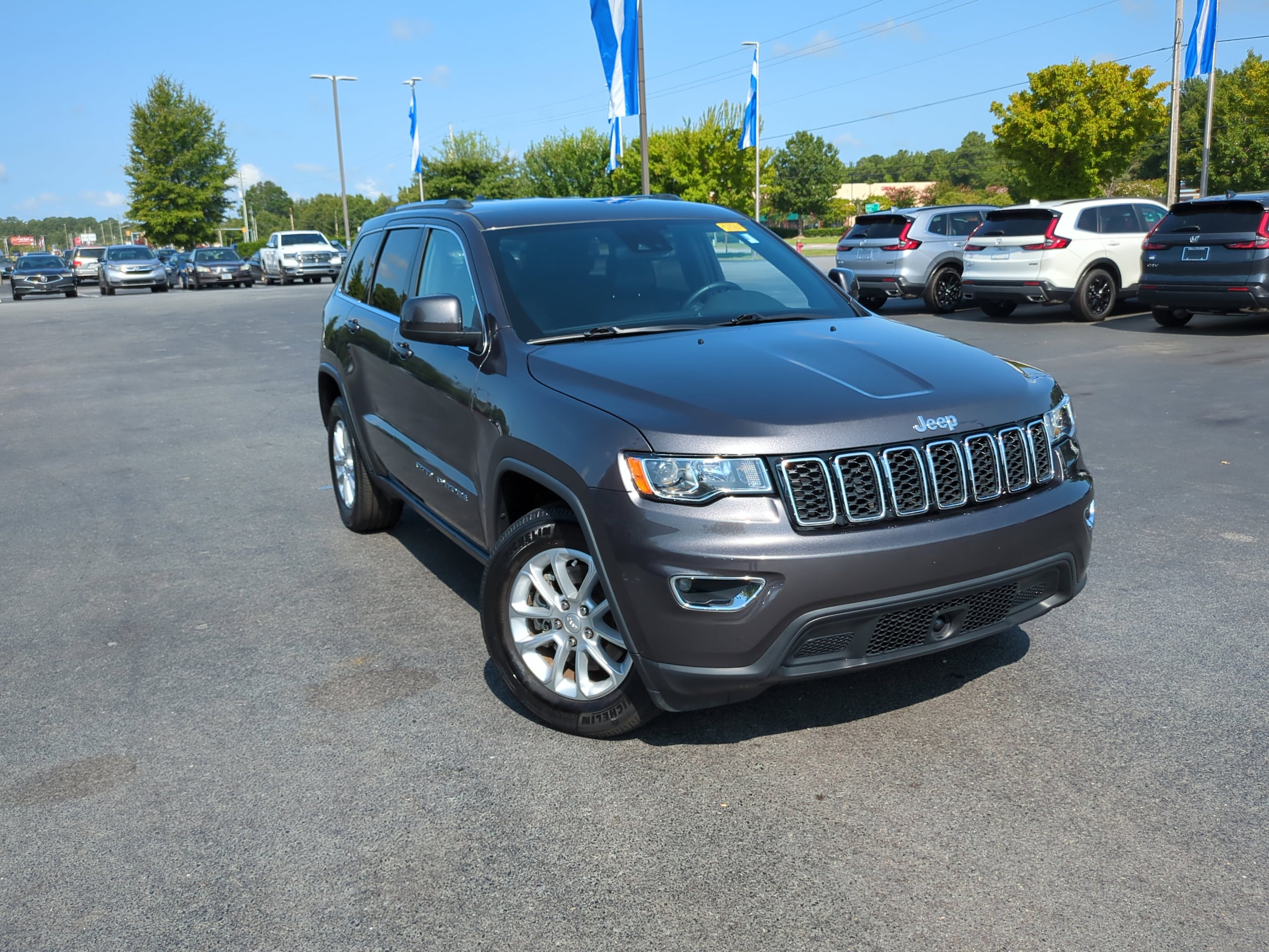 Used 2021 Jeep Grand Cherokee Laredo X with VIN 1C4RJEAG2MC658016 for sale in Greenville, NC