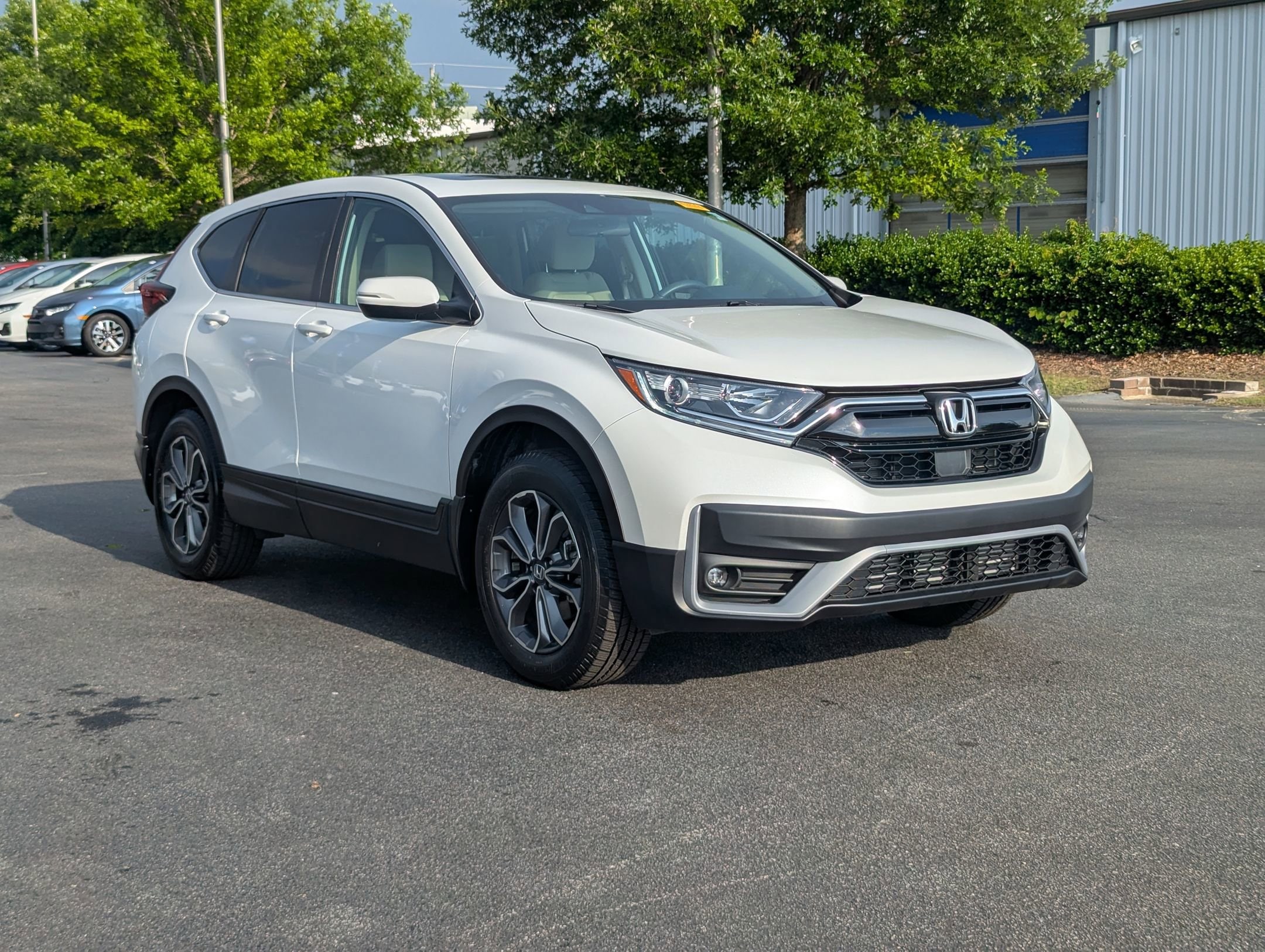 Certified 2022 Honda CR-V EX with VIN 2HKRW2H54NH646900 for sale in Greenville, NC