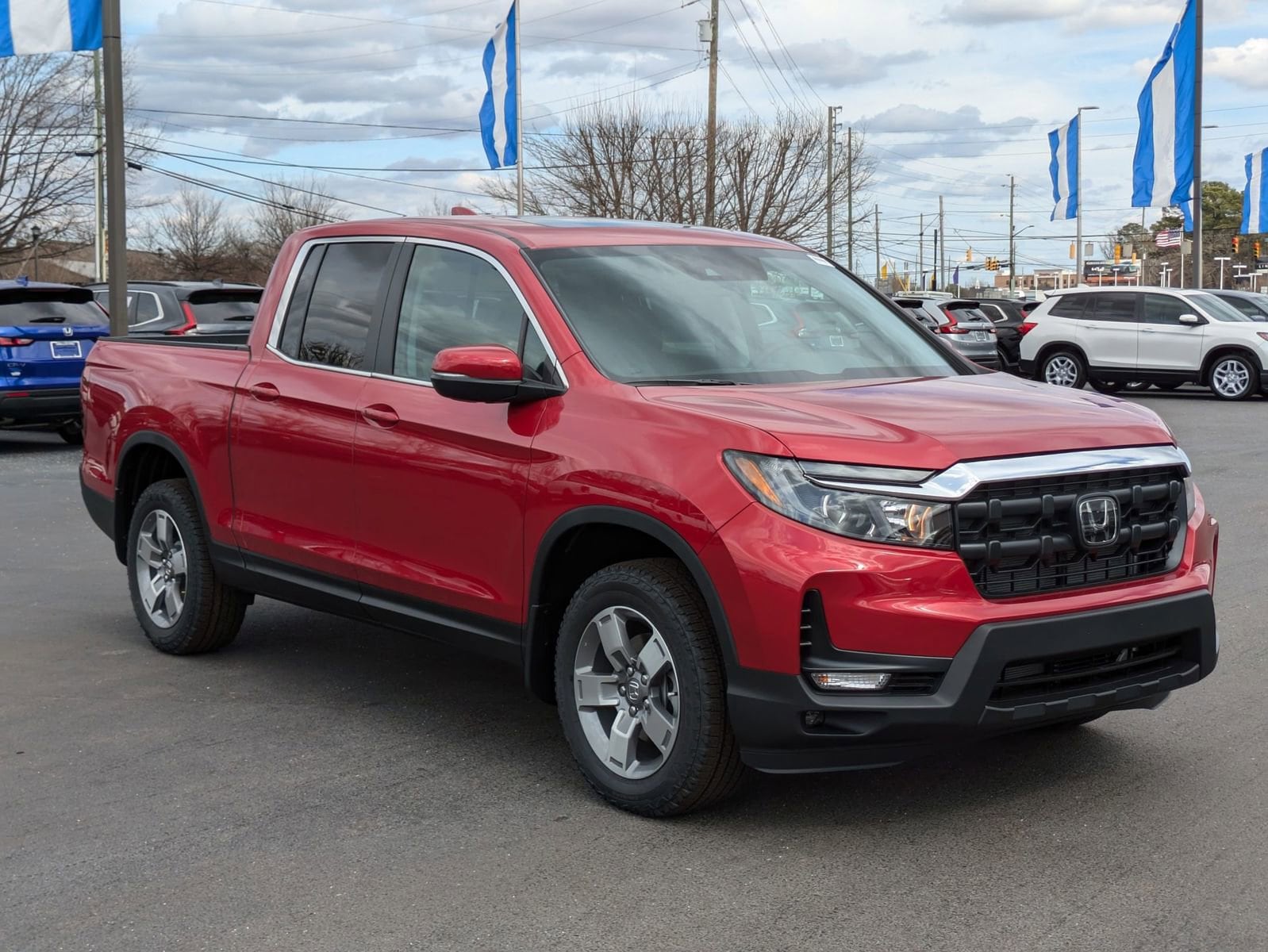 Certified 2025 Honda Ridgeline RTL with VIN 5FPYK3F58SB023524 for sale in Greenville, NC