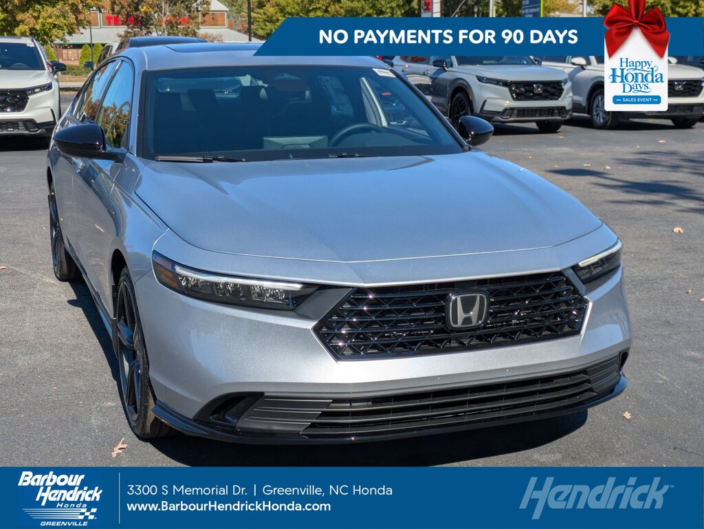 New 2025 Honda Accord Hybrid Sport-L Sedan