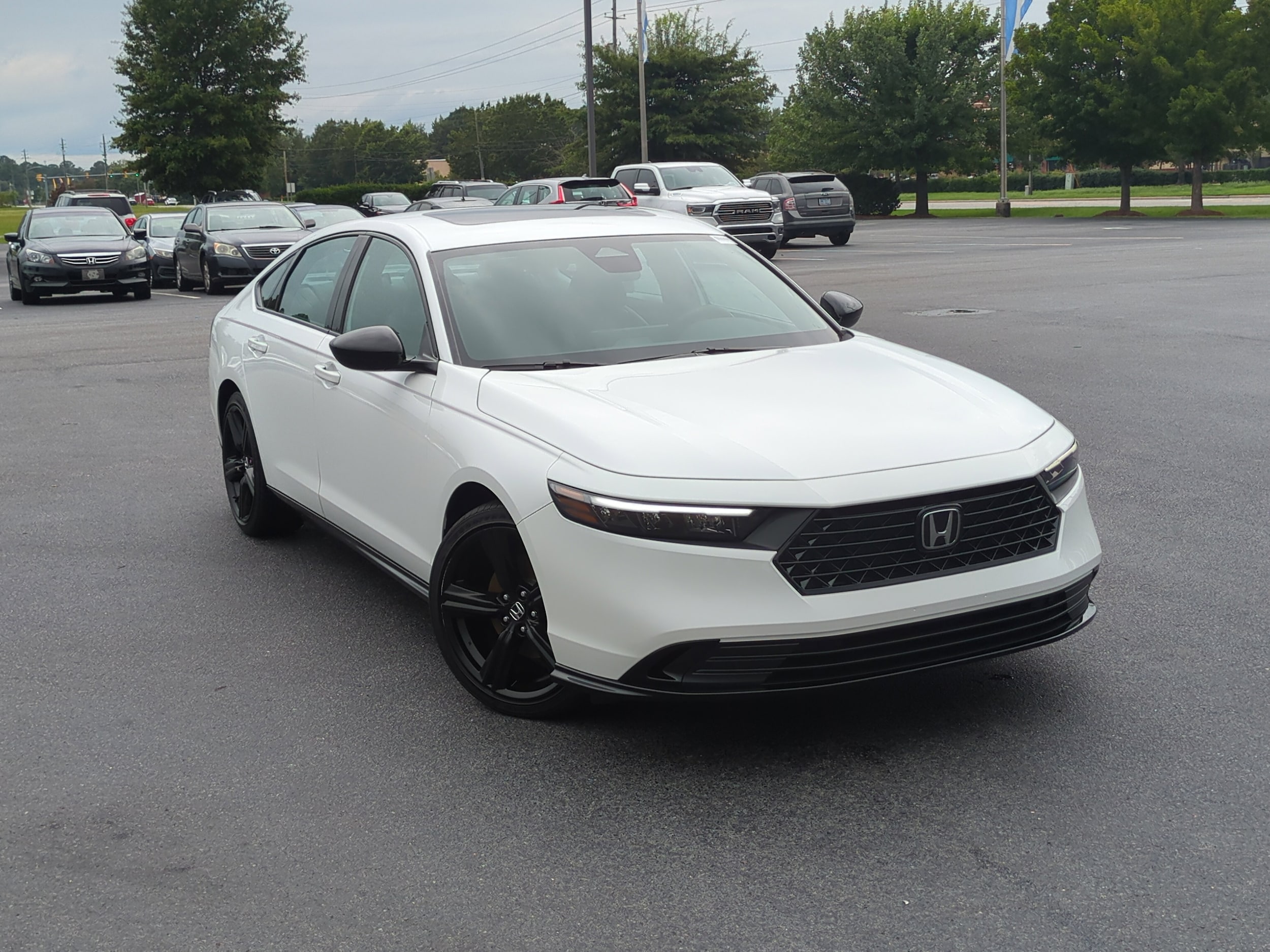 Certified 2023 Honda Accord Hybrid Sport-L with VIN 1HGCY2F75PA065261 for sale in Greenville, NC